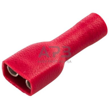 Kabelio antgalis 0.5-1mm² 6.3x0.8mm, 50 vnt. Hella 8KW708373003