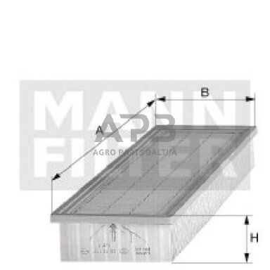 Kabinos fIltras MANN-FILTER CU3125
