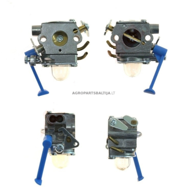 Karbiuratorius Husqvarna 124L (C1Q-W40A). 545 08 18-48, 5450818-48, 545081848, 54 51 30-01, 545130-01, 54513001