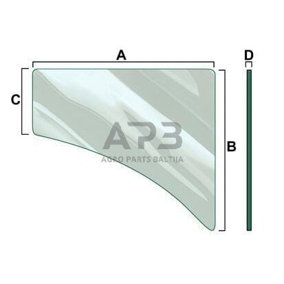 Kabinos stiklas VPM7157 Kabinos stiklas VPM7157
