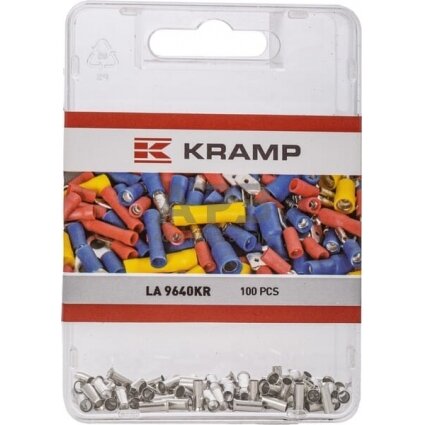 Kabelio antgalio dangtelis 2.5mm² 100 vnt. LA9640KR 1 Kabelio antgalio dangtelis 2.5mm² 100 vnt. LA9640KR 1