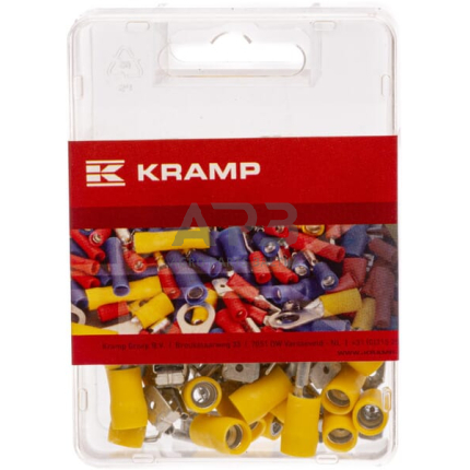 Kabelio antgalis 4-6mm² 6.4x0.8mm 50 vnt. LA9355KR 1 Kabelio antgalis 4-6mm² 6.4x0.8mm 50 vnt. LA9355KR 1