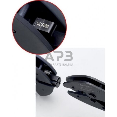 Kabelio antgalių užspaudimo replės Knipex TA973302 2 Kabelio antgalių užspaudimo replės Knipex TA973302 2