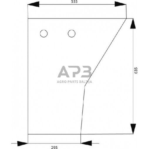 Kabinos durų stiklas apatinis 1989741C1N Kabinos durų stiklas apatinis 1989741C1N