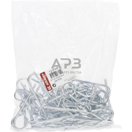 Kaiščiai spyruokliniai 50 vnt. 4,00 mm CL4EKR 1 Kaiščiai spyruokliniai 50 vnt. 4,00 mm CL4EKR 1