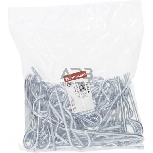 Kaiščiai spyruokliniai 50 vnt. 5,00 mm CL5EKR 1 Kaiščiai spyruokliniai 50 vnt. 5,00 mm CL5EKR 1