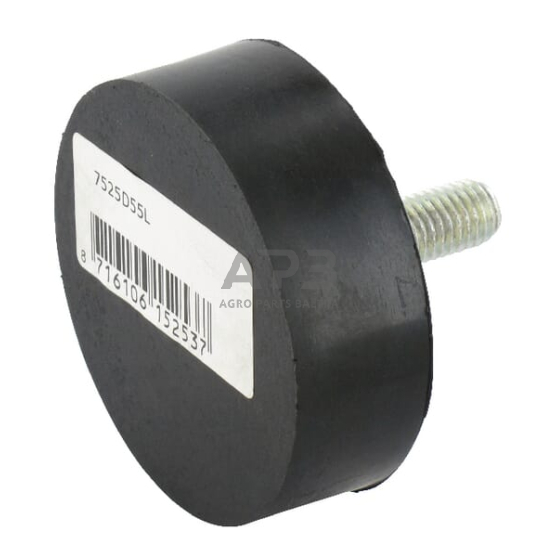 Kabinos amortizatorius universalus D tipas 7525D55L Kabinos amortizatorius universalus D tipas 7525D55L