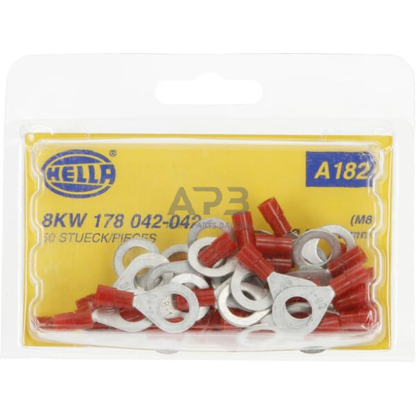 Kabelio antgalis 0.5-1.5mm² Ø8.3mm 50 vnt. Hella 8KW178042042 1 Kabelio antgalis 0.5-1.5mm² Ø8.3mm 50 vnt. Hella 8KW178042042 1