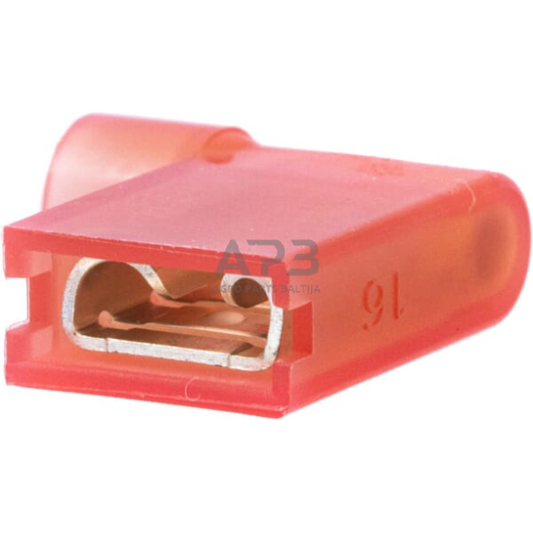 Kabelio antgalis 0.5-1mm² 6.3x0.8mm 100 vnt. LA9092KR 2 Kabelio antgalis 0.5-1mm² 6.3x0.8mm 100 vnt. LA9092KR 2