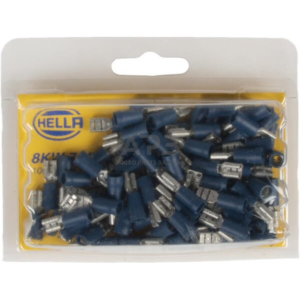 Kabelio antgalis 1.5-2.5mm² 4.8x0.5mm, 100 vnt. Hella 8KW744697003 4 Kabelio antgalis 1.5-2.5mm² 4.8x0.5mm, 100 vnt. Hella 8KW744697003 4