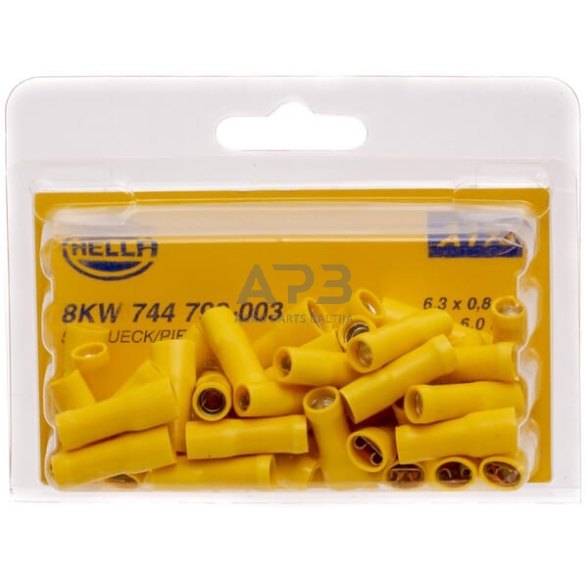 Kabelio antgalis 4-6mm² 6.3x0.8mm, 50 vnt. Hella 8KW744799003 4 Kabelio antgalis 4-6mm² 6.3x0.8mm, 50 vnt. Hella 8KW744799003 4