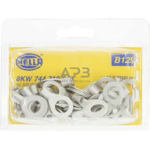 Kabelio antgalis 6-10mm² Ø10.5mm B serija, 50 vnt. Hella 8KW744719003 4 Kabelio antgalis 6-10mm² Ø10.5mm B serija, 50 vnt. Hella 8KW744719003 4