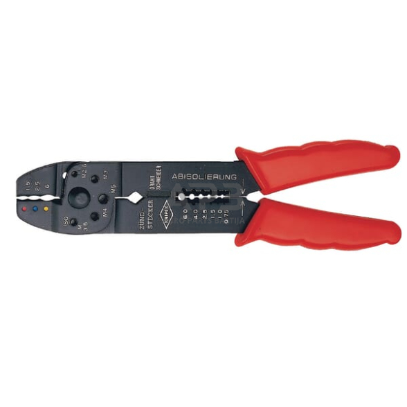 Kabelio antgalių užspaudimo replės Knipex TA9721215SB Kabelio antgalių užspaudimo replės Knipex TA9721215SB