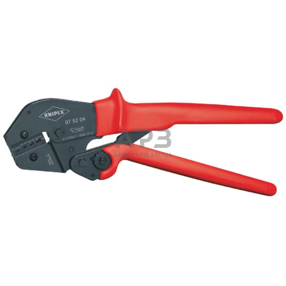 Kabelio antgalių užspaudimo replės Knipex TA975204 Kabelio antgalių užspaudimo replės Knipex TA975204