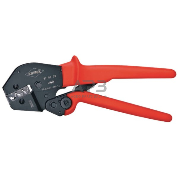 Kabelio antgalių užspaudimo replės Knipex TA975209 Kabelio antgalių užspaudimo replės Knipex TA975209