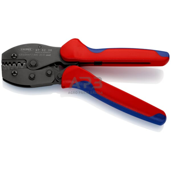 Kabelio antgalių užspaudimo replės Knipex TA975238 Kabelio antgalių užspaudimo replės Knipex TA975238