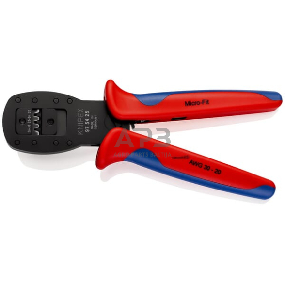 Kabelio antgalių užspaudimo replės Knipex TA975424 3 Kabelio antgalių užspaudimo replės Knipex TA975424 3