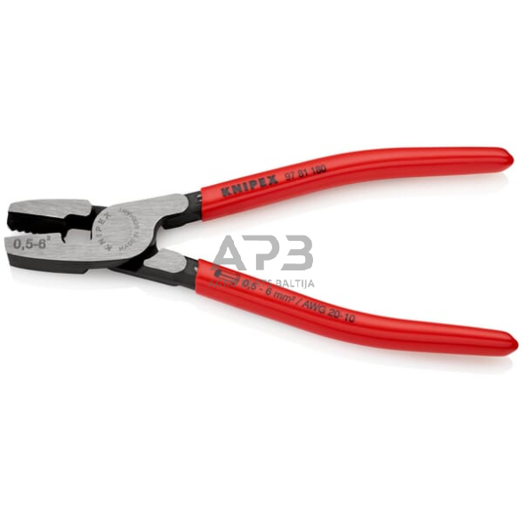Kabelio antgalių užspaudimo replės Knipex TA9781180 2 Kabelio antgalių užspaudimo replės Knipex TA9781180 2