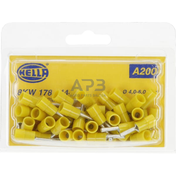 Kabelio jungtis 4-6mm² 50 vnt. Hella 8KW178044022 4 Kabelio jungtis 4-6mm² 50 vnt. Hella 8KW178044022 4