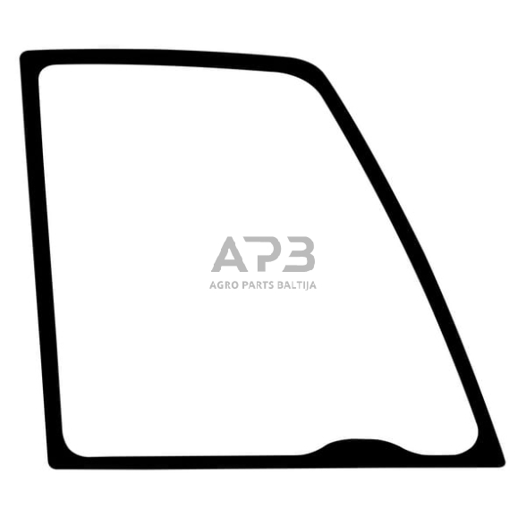 Kabinos durų stiklas viršutinis D10194 Kabinos durų stiklas viršutinis D10194