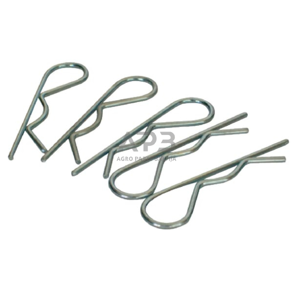 Kaiščiai spyruokliniai 50 vnt. 6,00 mm CL6EKR Kaiščiai spyruokliniai 50 vnt. 6,00 mm CL6EKR