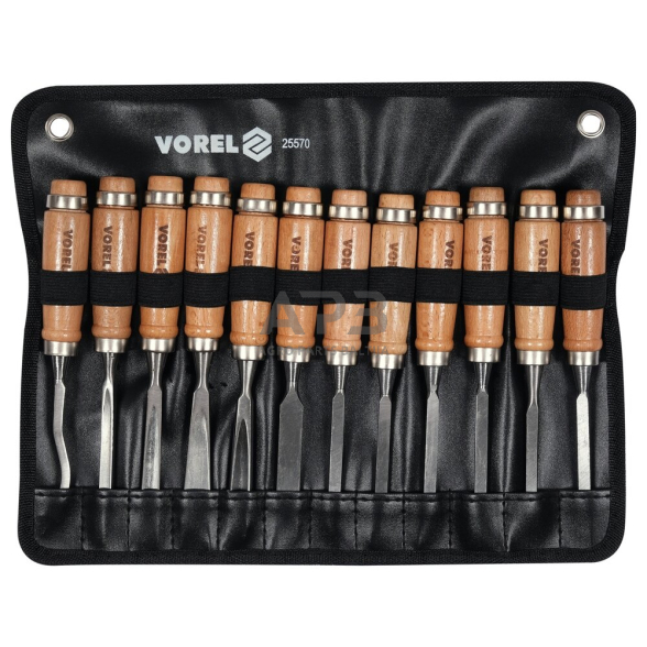 Kaltų rinkinys medžiui (12vnt) Kaltų rinkinys medžiui (12vnt)