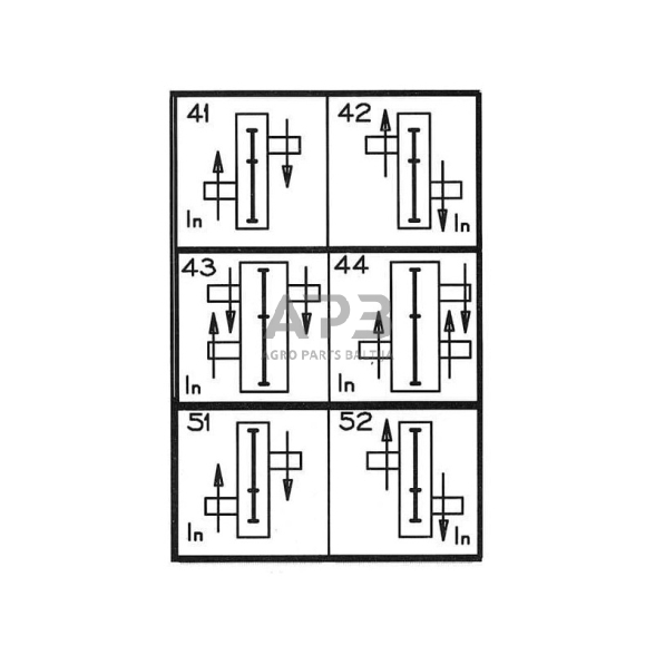 Kampinis reduktorius Comer 090050 MR-90 1:1 2 Kampinis reduktorius Comer 090050 MR-90 1:1 2