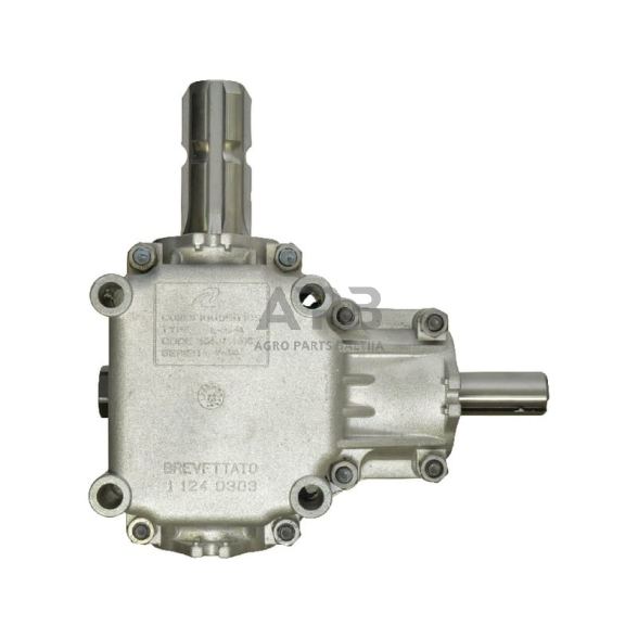 Kampinis reduktorius Comer 124034 L-25A 1:2.78 1 Kampinis reduktorius Comer 124034 L-25A 1:2.78 1