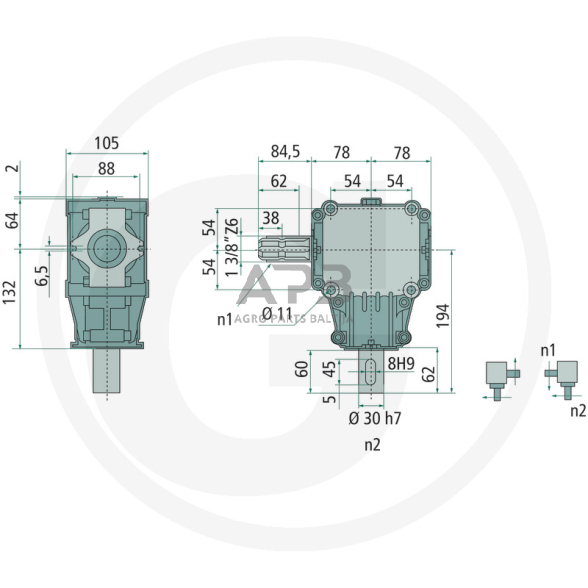Kampinis reduktorius universalus 614397208 1 Kampinis reduktorius universalus 614397208 1
