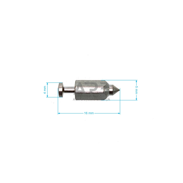 Karbiuratoriaus adatinis vožtuvas Briggs & Stratton 286702, 286707, 289707, 28B702, 28B707, 28M707, 28N707, 28N777, 28P777, 231855, 231855S 3