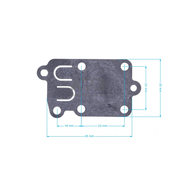 Karbiuratoriaus membrana BRIGGS & STRATTON 8, 9, 13 horizontaliems varikliams, 5AG 272538, 49001 2