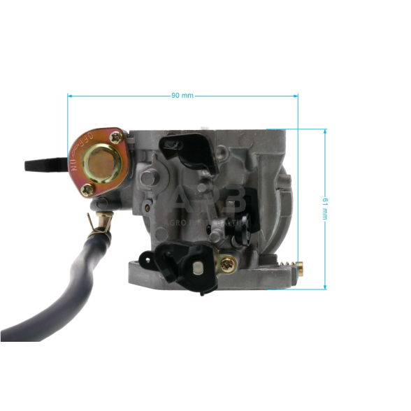 Karbiuratorius HONDA GX340 23 mm, 16100-ZE3-V01, 16100ZE3V01, 16100ZE3V01C 3
