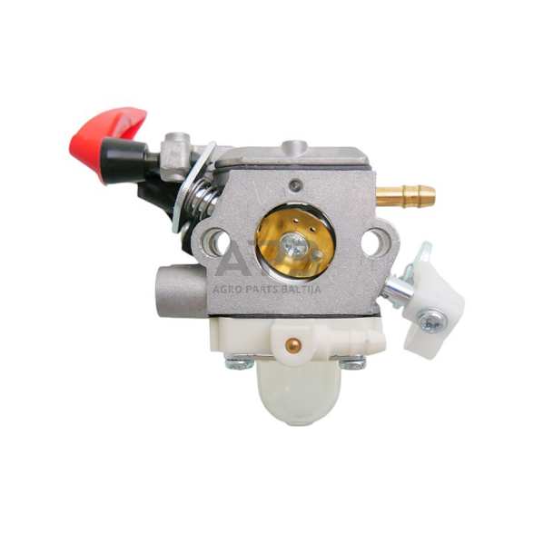 Karbiuratorius krūmapjovėms STIHL FS50, FS56, FS70, HT56, KM56 4144 120 0608, C1M-S267A, 41441200608 1