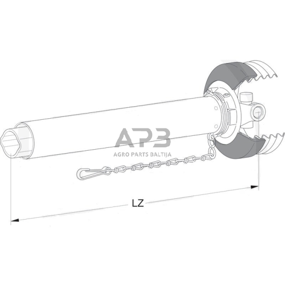 Kardanas Walterscheid 113192, 1113192, 696025, 1696025 1 Kardanas Walterscheid 113192, 1113192, 696025, 1696025 1