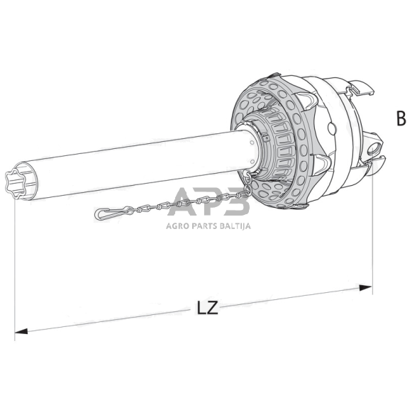 Kardanas Walterscheid 113201, 1113201, 696029, 1696029 1 Kardanas Walterscheid 113201, 1113201, 696029, 1696029 1