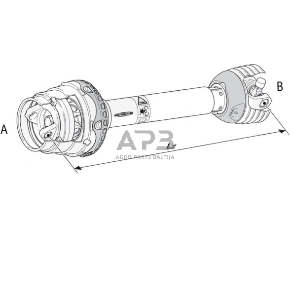 Kardanas Walterscheid 113262 1 Kardanas Walterscheid 113262 1