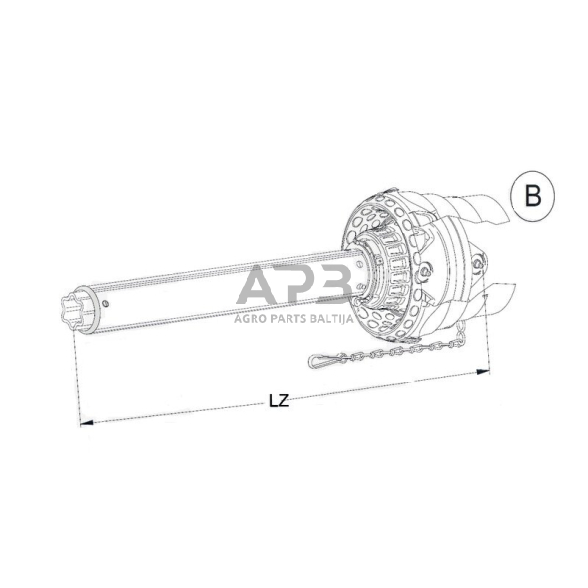 Kardanas Walterscheid 113277 1 Kardanas Walterscheid 113277 1