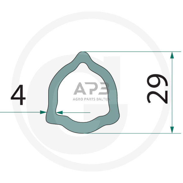 Kardano vamzdis Blueline 377377298 1 Kardano vamzdis Blueline 377377298 1