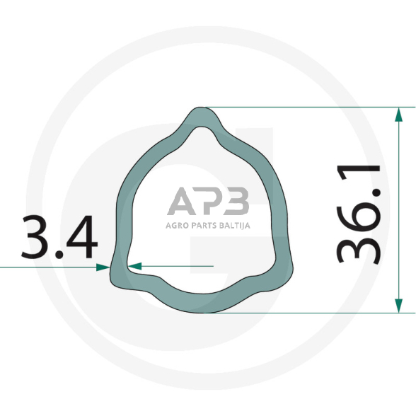 Kardano vamzdis Blueline 377377299 1 Kardano vamzdis Blueline 377377299 1