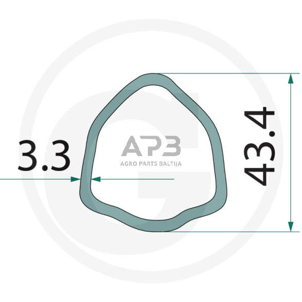 Kardano vamzdis Blueline 377377312 1 Kardano vamzdis Blueline 377377312 1