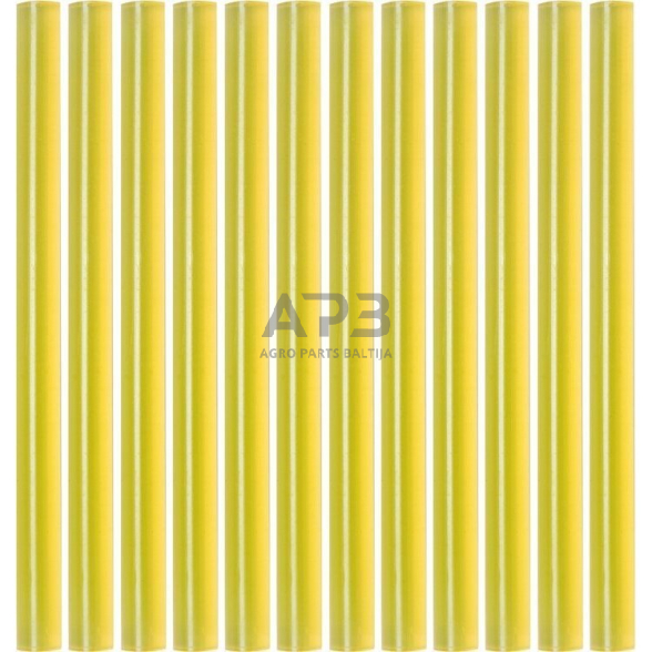 Karštų klijų lazdelių rinkinys (geltonos) (12vnt) 7.2x100mm Karštų klijų lazdelių rinkinys (geltonos) (12vnt) 7.2x100mm