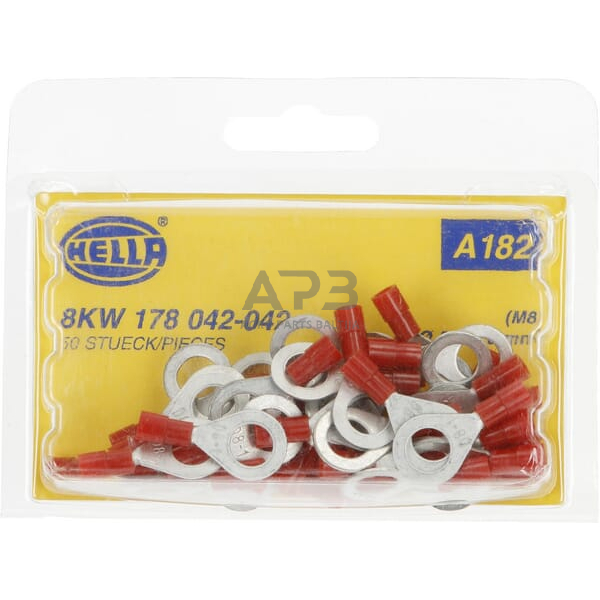 Kabelio antgalis 0.5-1.5mm² Ø8.3mm 50 vnt. Hella 8KW178042042 1 Kabelio antgalis 0.5-1.5mm² Ø8.3mm 50 vnt. Hella 8KW178042042 1