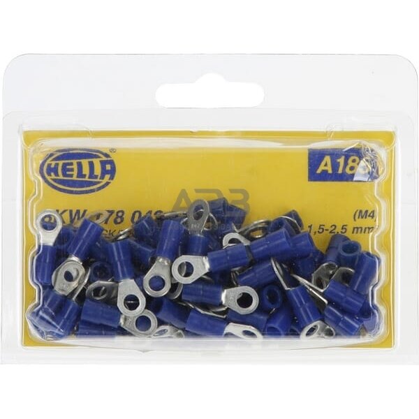 Kabelio antgalis 1.5-2.5mm² Ø4.3mm 100 vnt. Hella 8KW178042112 4 Kabelio antgalis 1.5-2.5mm² Ø4.3mm 100 vnt. Hella 8KW178042112 4
