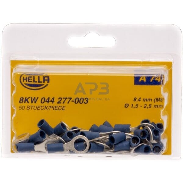 Kabelio antgalis 1.5-2.5mm² Ø8.4mm 50 vnt. Hella 8KW044277003 4