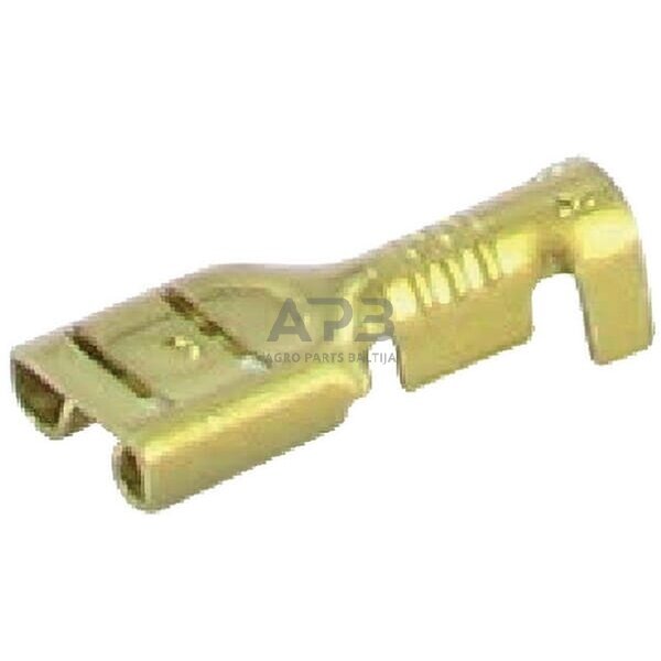 Kabelio antgalis 2mm² 6.4x0.8mm 100 vnt. LA9135KR Kabelio antgalis 2mm² 6.4x0.8mm 100 vnt. LA9135KR