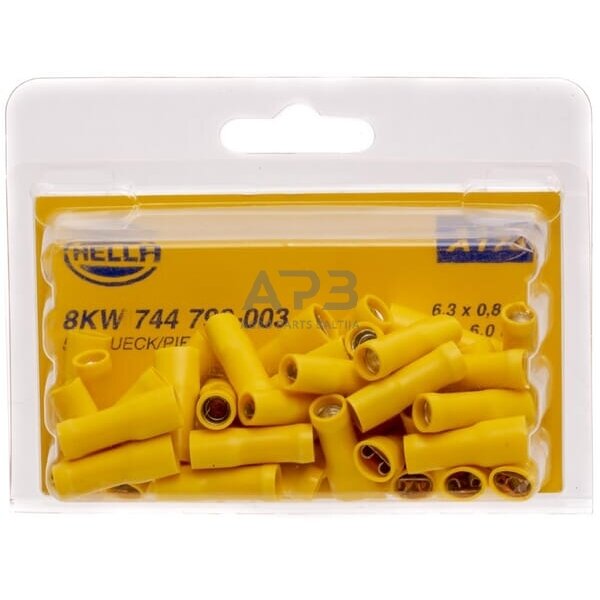Kabelio antgalis 4-6mm² 6.3x0.8mm, 50 vnt. Hella 8KW744799003 4 Kabelio antgalis 4-6mm² 6.3x0.8mm, 50 vnt. Hella 8KW744799003 4