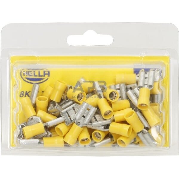Kabelio antgalis 4-6mm² 9.5x1.2mm, 50 vnt. Hella 8KW700142003 4
