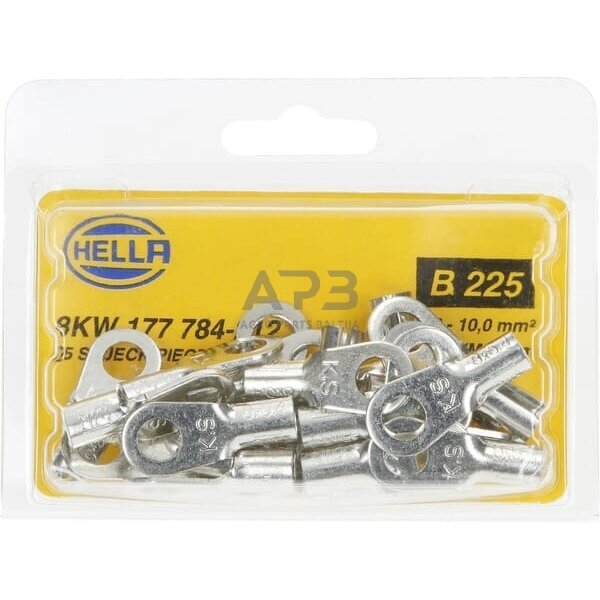 Kabelio antgalis 6-10mm² Ø8.4mm B serija, 25 vnt. Hella 8KW177784212 4 Kabelio antgalis 6-10mm² Ø8.4mm B serija, 25 vnt. Hella 8KW177784212 4