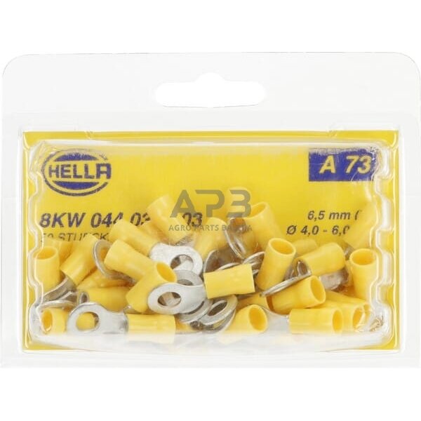 Kabelio antgalis Ø6.5mm A serija, 4-6mm², 50 vnt. Hella 8KW044030003 4