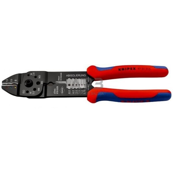 Kabelio antgalių užspaudimo replės Knipex TA9721215 Kabelio antgalių užspaudimo replės Knipex TA9721215